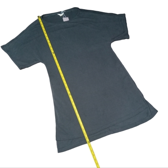 Nap Pullover Gray Crew Neck Half Sleeve Pocket Loungewear Dress Medium - Picture 6 of 7